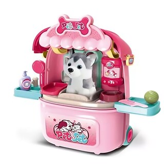 Foto 1 | Foto 1 | Maletín de Animales Perrito Rosa My Pets 2 en 1