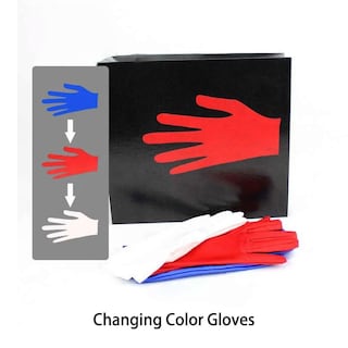Foto 2 | Foto 2 | Guantes Magic Trick Que Cambian De Color Para Magos - Venta Internacional.