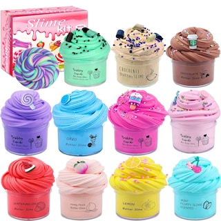 Foto 6 | Foto 6 | Venta Internacional - Mantequilla Slime Kit Hfchupin Para Niñas Y Niños, Paquete De 11 Con Aroma