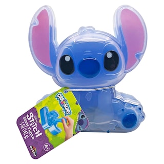 Foto 1 | Foto 1 | Juguete de Limo Cra-Z-Slimy Stitch Azul Brillante y Elástico con Confeti en Forma de Puntadas - Venta Internacional
