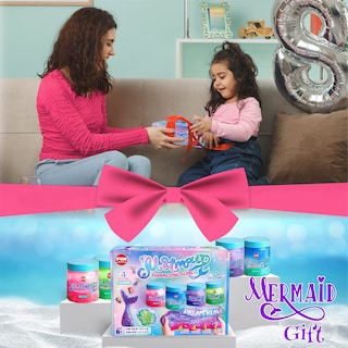 Foto 6 | Foto 6 | Slime Toy Fun Kidz Summer Mermaid, 1 Litro, Para Niñas De 6 A 8 Años - Venta Internacional.