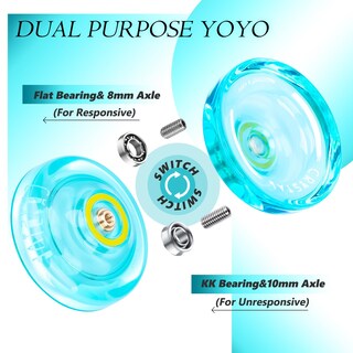 Foto 6 | Foto 6 | Yoyo Magicyoyo V3 Metal + K2 Plastic Para Niños Con Funda Y Cuerdas - Venta Internacional.