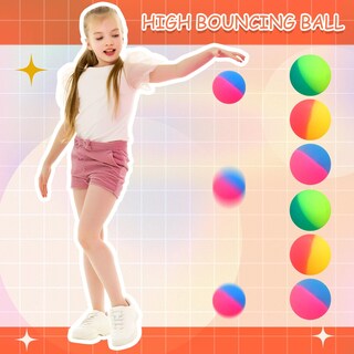 Foto 3 | Foto 3 | Pelotas Hinchables Jenaai, 50 Unidades, Para Niños, 45 Mm, Goma Colorida - Venta Internacional.