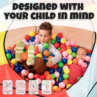 Foto 4 | Foto 4 | Pelota De Plástico Click N' Play Sin Ftalatos Y Sin Bpa, 50 Unidades - Venta Internacional.