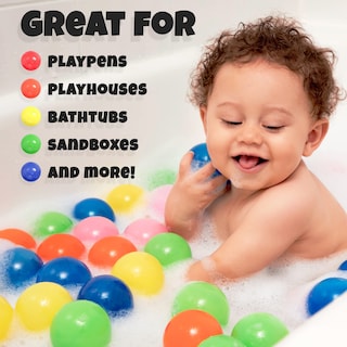Foto 3 | Foto 3 | Ball Pit Balls Click N' Play Para Niños, Paquete De 200 Unidades Con Bolsa De Almacenamiento - Venta Internacional.