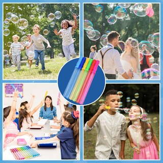 Foto 6 | Foto 6 | Bubble Wands Joyin De 37 Cm Para Niños Con Relleno De Burbujas, Paquete De 12 - Venta Internacional.