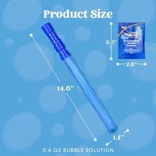 Foto 7 | Foto 7 | Bubble Wands Joyin De 37 Cm Para Niños Con Relleno De Burbujas, Paquete De 12 - Venta Internacional.