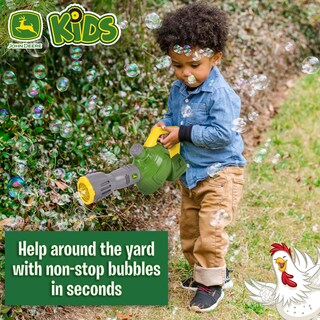 Foto 2 | Foto 2 | Juguete Soplador De Hojas De Burbujas John Deere Para Niños Con Recarga De Burbujas - Venta Internacional.