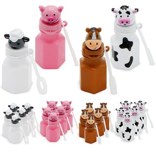 Foto 1 | Foto 1 | Paquete De 24 Bubbles Farm Animals Barnyard Farm Animal 4e, La Novedad - Venta Internacional.