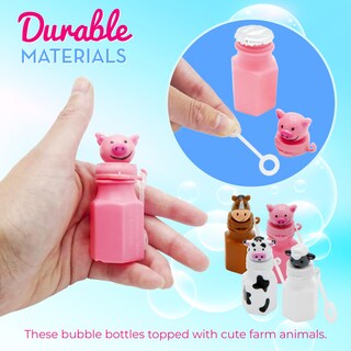 Foto 3 | Foto 3 | Paquete De 24 Bubbles Farm Animals Barnyard Farm Animal 4e, La Novedad - Venta Internacional.
