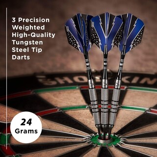 Foto 2 | Foto 2 | Bandas Moleteadas Darts Viper Con Punta De Acero Tungsteno, 24 G, Color Negro - Venta Internacional.