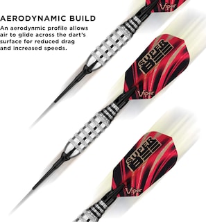 Foto 4 | Foto 4 | Darts Viper, Punta Blanda Chapada En Níquel Plateado, 16 G, Para Adultos - Venta Internacional.
