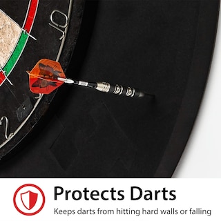 Foto 6 | Foto 3 | Protector De Pared Dartboard Surround Viper Defender, Negro - Venta Internacional.