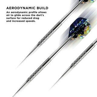 Foto 6 | Foto 6 | Darts Viper Jackal Con Punta De Acero De Tungsteno, 80%, 21 G, Con Funda Plateada - Venta Internacional.