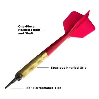 Foto 2 | Foto 2 | Barra De Bar Darts Viper Commercial Soft Tip, 13 G (paquete De 45), Color Rojo - Venta Internacional.