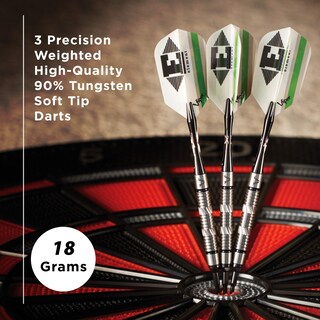 Foto 2 | Foto 2 | Barril Darts Viper Ringed De Tungsteno Y Níquel De 18 G Con Funda - Venta Internacional.