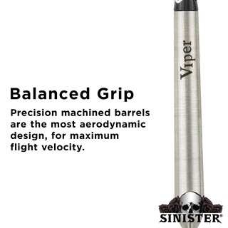 Foto 6 | Foto 6 | Dardos Viper Sinister Con Punta De Acero De Tungsteno 95%, 25 g Plateado - Venta Internacional