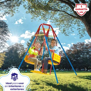 Foto 5 | Foto 5 | Columpio Doble Para Niños Twin 130x124 Cm – Enerplay