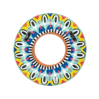 Foto 1 | Foto 1 | Salvavidas Dona Inflable Bestway Diseño Azteca Colorido Plástico Resistente