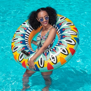 Foto 3 | Foto 3 | Salvavidas Dona Inflable Bestway Diseño Azteca Colorido Plástico Resistente