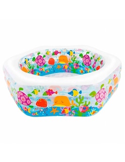Foto 1 | Foto 1 | Alberca Inflable Hexagonal Intex