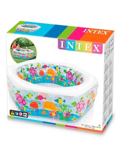 Foto 3 | Foto 3 | Alberca Inflable Hexagonal Intex