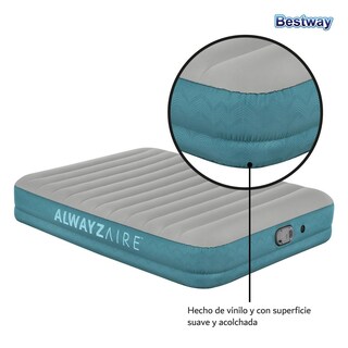 Foto 6 | Foto 6 | Colchón Inflable Bestway Queen con Bomba Extraíble Recargable