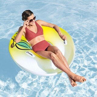 Foto 6 | Foto 6 | Salvavidas Infable Dona Bestway Flotador Diseño Limón 114cm