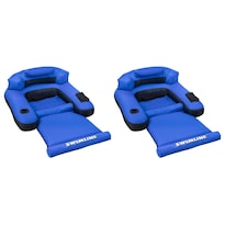 Tumbona Inflable para Piscina Swimline Azul 2 Piezas - Venta Internacional