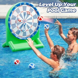 Foto 2 | Foto 2 | Juego Acuático Inflable De Dardos Iplay Ilearn Pool Wave - Venta Internacional.