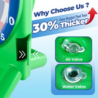 Foto 3 | Foto 3 | Juego Acuático Inflable De Dardos Iplay Ilearn Pool Wave - Venta Internacional.