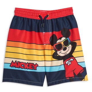 Foto 2 | Foto 2 | Set De Baño Disney Mickey Mouse Para Niños Pequeños, Rojo, 6 Años - Venta Internacional.