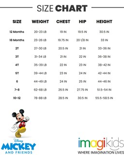 Foto 6 | Foto 6 | Conjunto De Trajes De Baño Disney Mickey Mouse Para Niños Pequeños 2t, Rojo - Venta Internacional.