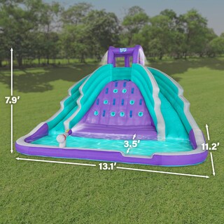 Foto 2 | Foto 2 | Parque De Toboganes Acuáticos Inflables Sunny & Fun Ultra Climber - Venta Internacional.