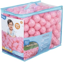 Play Balls Bestway De Plástico Rosa Claro, 250 Unidades, Para Niños - Venta Internacional.