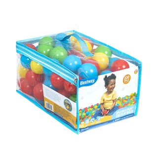 Foto 7 | Foto 7 | Pelotas De Plástico Bestway De 100 Unidades Para Jugar En Interiores Y Exteriores - Venta Internacional.