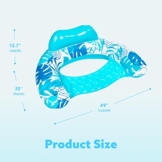Foto 7 | Foto 7 | Flotadores Inflables Para Piscina Sloosh Para Adultos Paquete De 2 Con Portavasos - Venta Internacional.