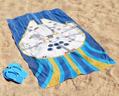 Foto 4 | Foto 4 | Toalla De Playa Jay Franco Star Wars Millennium Falcon Kids - Venta Internacional.