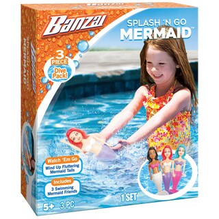Foto 2 | Foto 2 | Set de Muñecas para Agua Piscina Banzai 3 Piezas - Venta Internacional