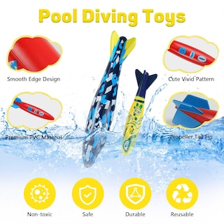 Foto 4 | Foto 4 | Juguetes de Buceo en Piscina MoKo Multicolor 10 Piezas - Venta Internacional