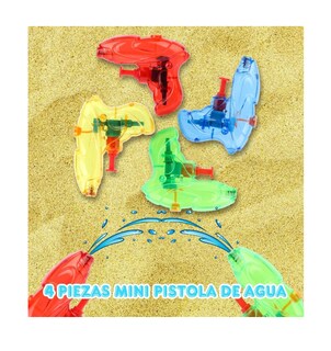 Foto 2 | Foto 2 | Minilanzador de Agua Belug Multicolor 4 Piezas