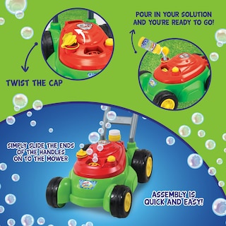 Foto 6 | Foto 6 | Cortadora De Césped Con Burbujas De Juguete Sunny Days Maxx Bubbles Con Solución - Venta Internacional.