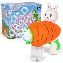 Bubble Gun Artcreativity, Zanahoria De Pascua, Con Solución De Burbujas De 100 Ml - Venta Internacional.