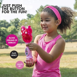 Foto 3 | Foto 3 | Bubble Wand Little Kids Disney Minnie Mouse Con Luz Y Sonido - Venta Internacional.