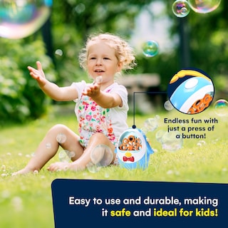 Foto 6 | Foto 6 | Máquina De Burbujas Kidzlane Penguin Sopla 500 Burbujas/min Para Niños De 3 Años O Más - Venta Internacional.