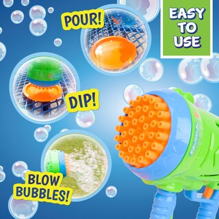 Foto 5 | Foto 5 | Pistola De Bombardeo De Burbujas Maxx Bubbles Automática Con Solución De Burbujas - Venta Internacional.