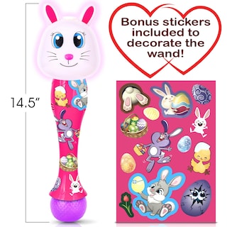 Foto 3 | Foto 3 | Conejo De Pascua Bubble Wand Artcreativity De 14 M Con Led Y Música - Venta Internacional.