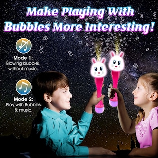 Foto 4 | Foto 4 | Conejo De Pascua Bubble Wand Artcreativity De 14 M Con Led Y Música - Venta Internacional.
