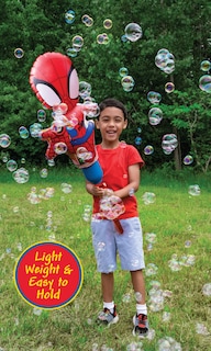 Foto 2 | Foto 2 | Máquina De Burbujas Spider-man Para Niños Pequeños Con Soporte Y Solución - Venta Internacional.