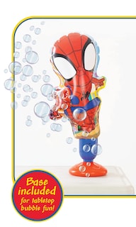 Foto 4 | Foto 4 | Máquina De Burbujas Spider-man Para Niños Pequeños Con Soporte Y Solución - Venta Internacional.